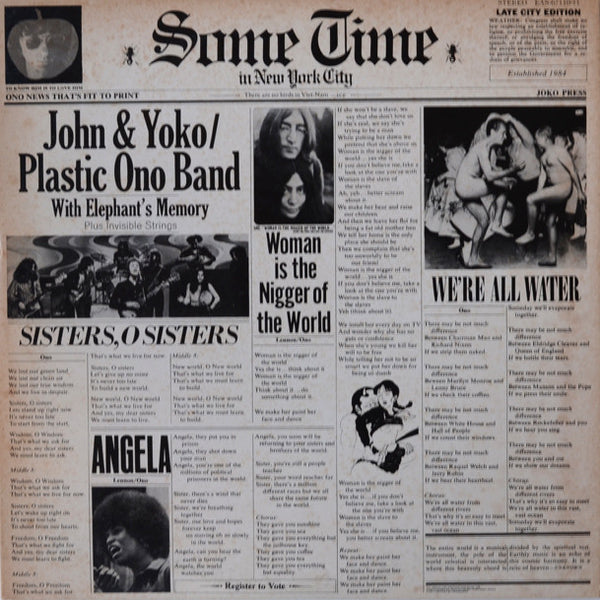 John & Yoko / Plastic Ono Band With Elephant's Memory and Invisible Strings – S