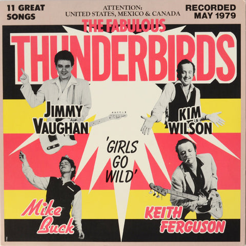 The Fabulous Thunderbirds ‎– Girls Go Wild
