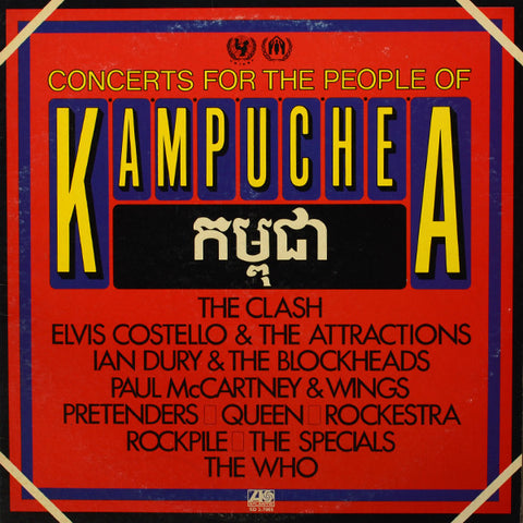 Various ‎– Concerts For The People Of Kampuchea