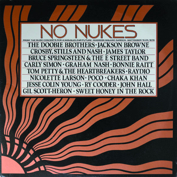 Various ‎– No Nukes - From The Muse Concerts For A Non-Nuclear Future - Madison